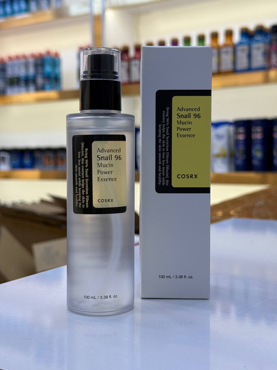 اسنس حلزون کوزارکس اصل کره‌ای COSRX Advanced Snail 96 Mucin Power Essence حجم ۱۰۰ میل